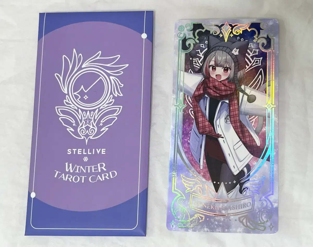 Stellive winter Tarot Cards Shiro