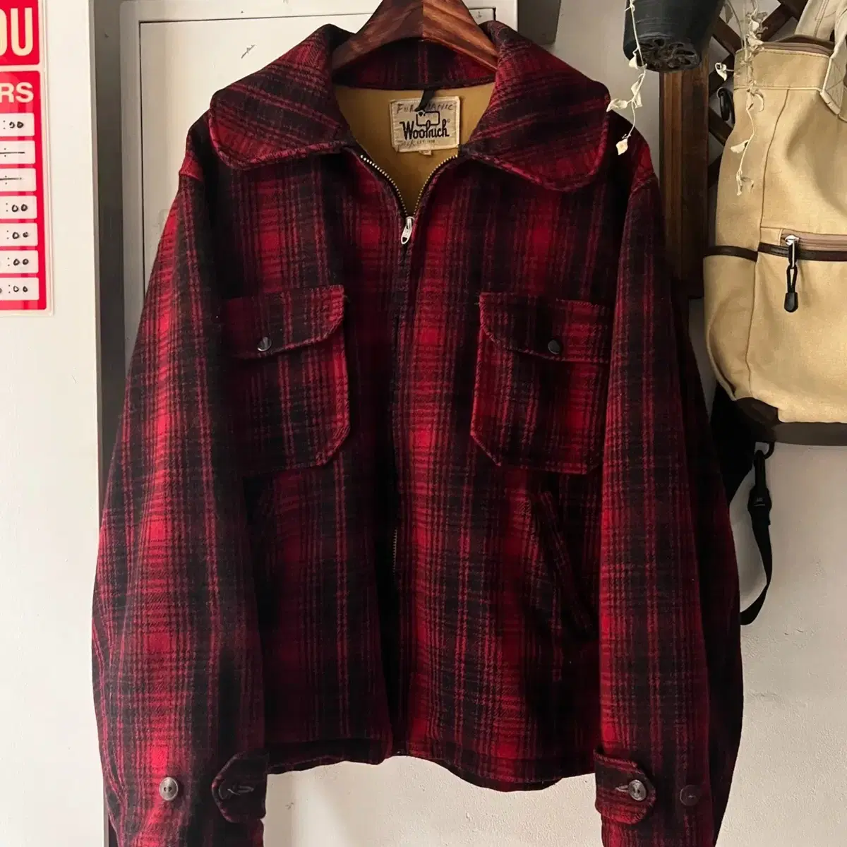 [XL]60's Woolrich 울리치 오리지널 메키노 헌팅 자켓