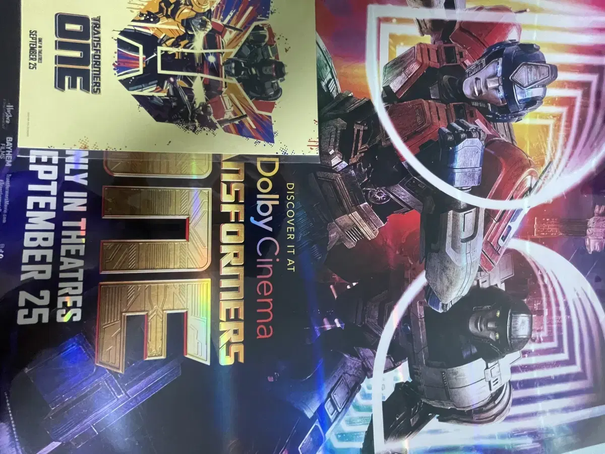 Transformer one poster sells