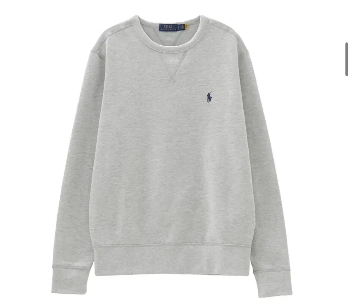 (Unsealed New/Department Store Line)Polo Ralph Lauren Fleece Crewneck Sweatshirt Gray