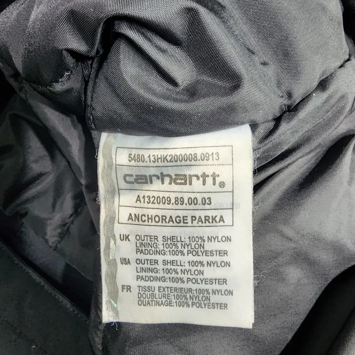 칼하트 CARHARTT 트래커 파카 패딩점퍼자켓 블랙XS