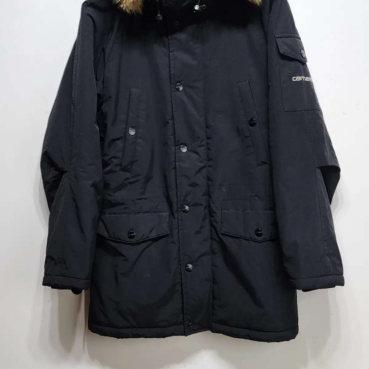 칼하트 CARHARTT 트래커 파카 패딩점퍼자켓 블랙XS