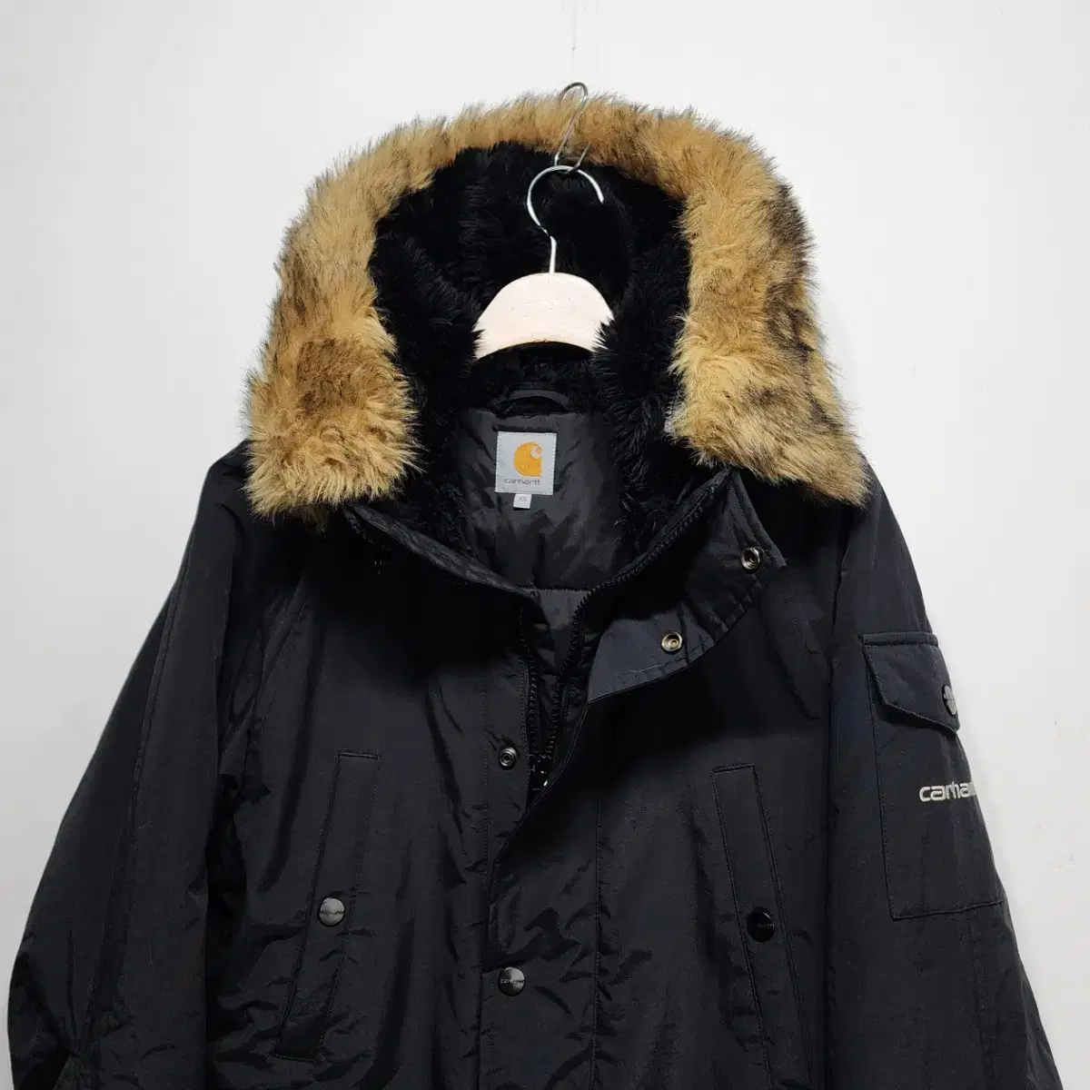 칼하트 CARHARTT 트래커 파카 패딩점퍼자켓 블랙XS