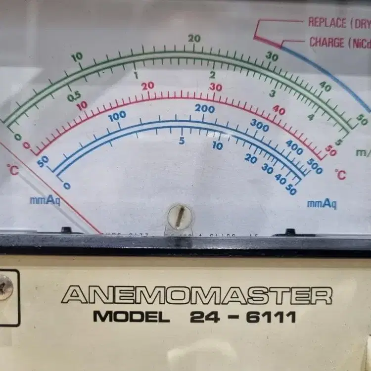 KANOMAX ANEMOMASTER 24-6111 아날로그 풍속계