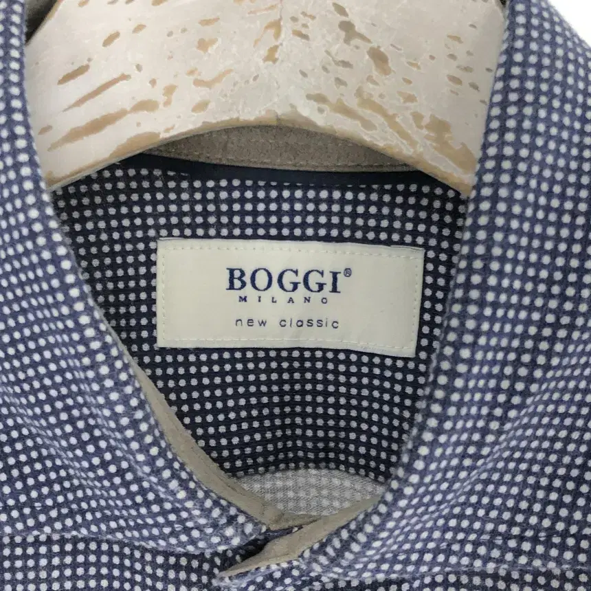 BOGGI MILANO 체크 셔츠 M 60270