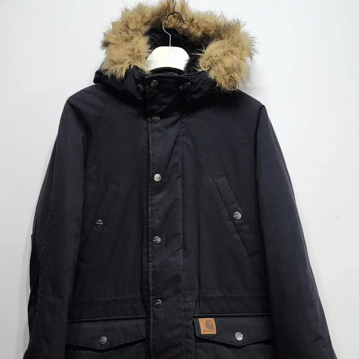 칼하트 CARHARTT 트래커 파카 패딩 점퍼 자켓 블랙 S