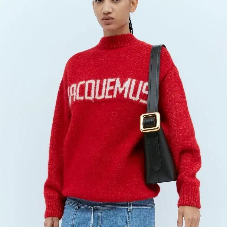 새상품 자크뮈스 Jacquemus 마이유 파반느 스웨트 레드 M