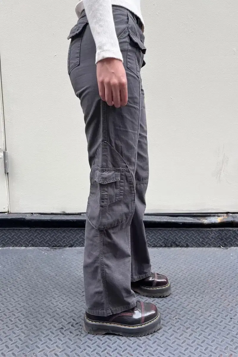 브랜디멜빌 kim cargo pants grey