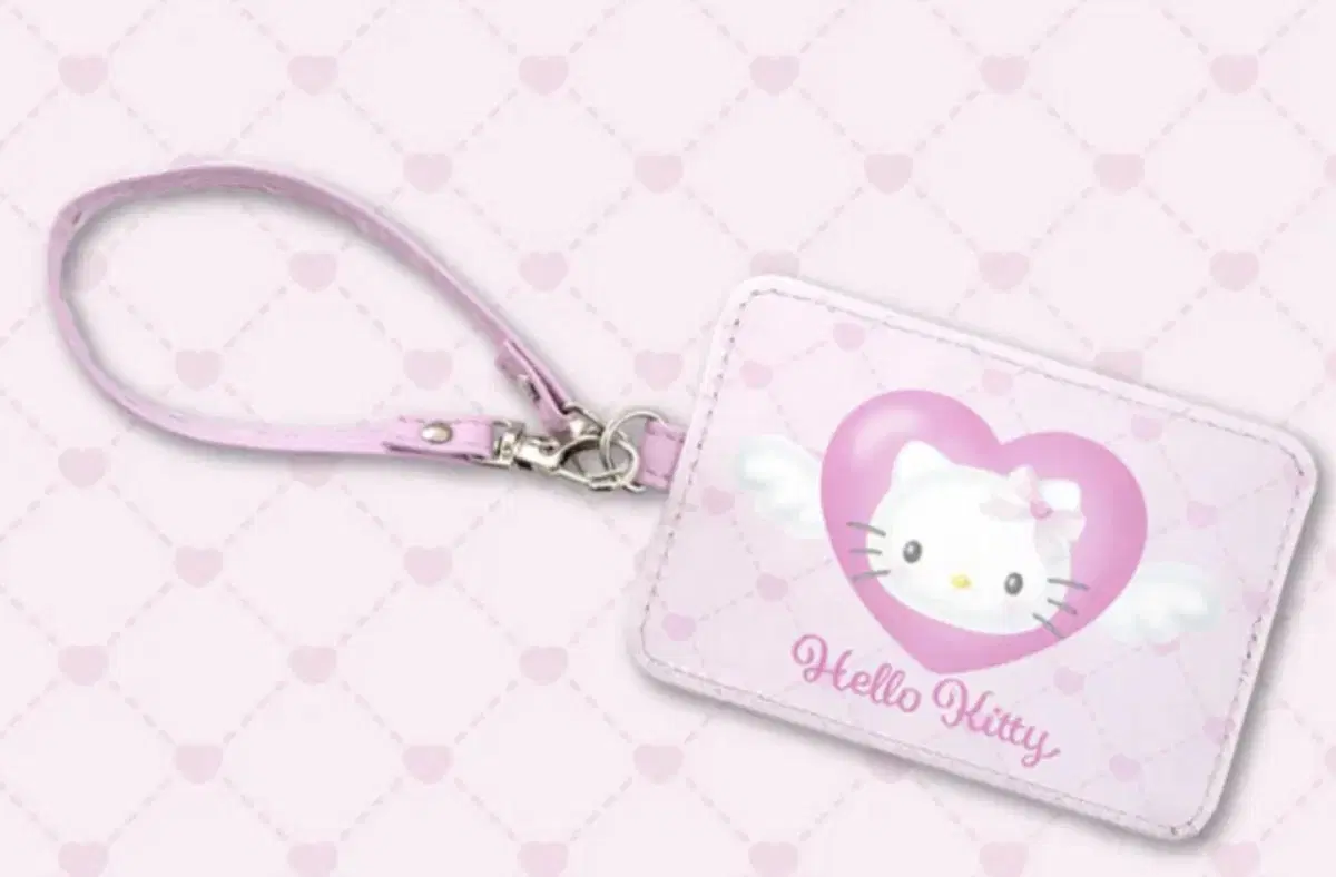 Hello Kitty Pink Angel Card Holder