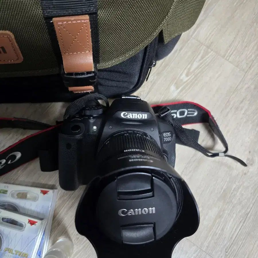 CANON EOS-700D 가방 및 부수 제품 포함