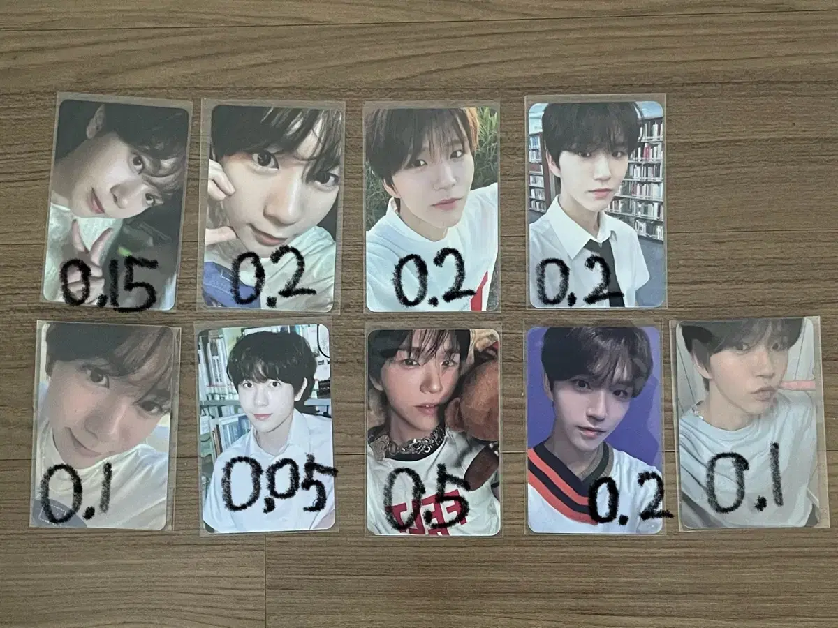 NCT wish Ryo Jaehee photocard wts sells