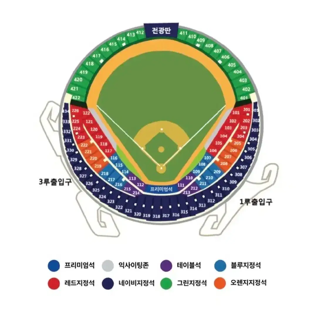 플레이오프 4차전(10/19) LG vs 삼성