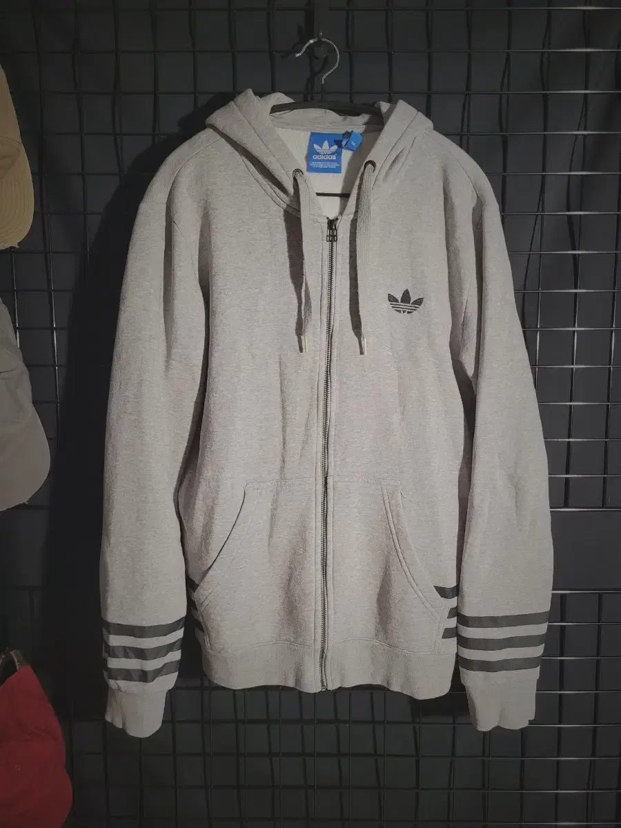 Adidas Original Brushed Hoodie Zip Up