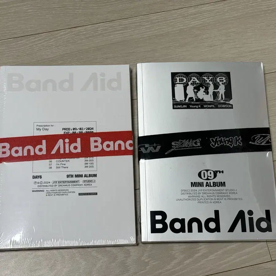 데이식스 앨범 Band Aid 미개봉