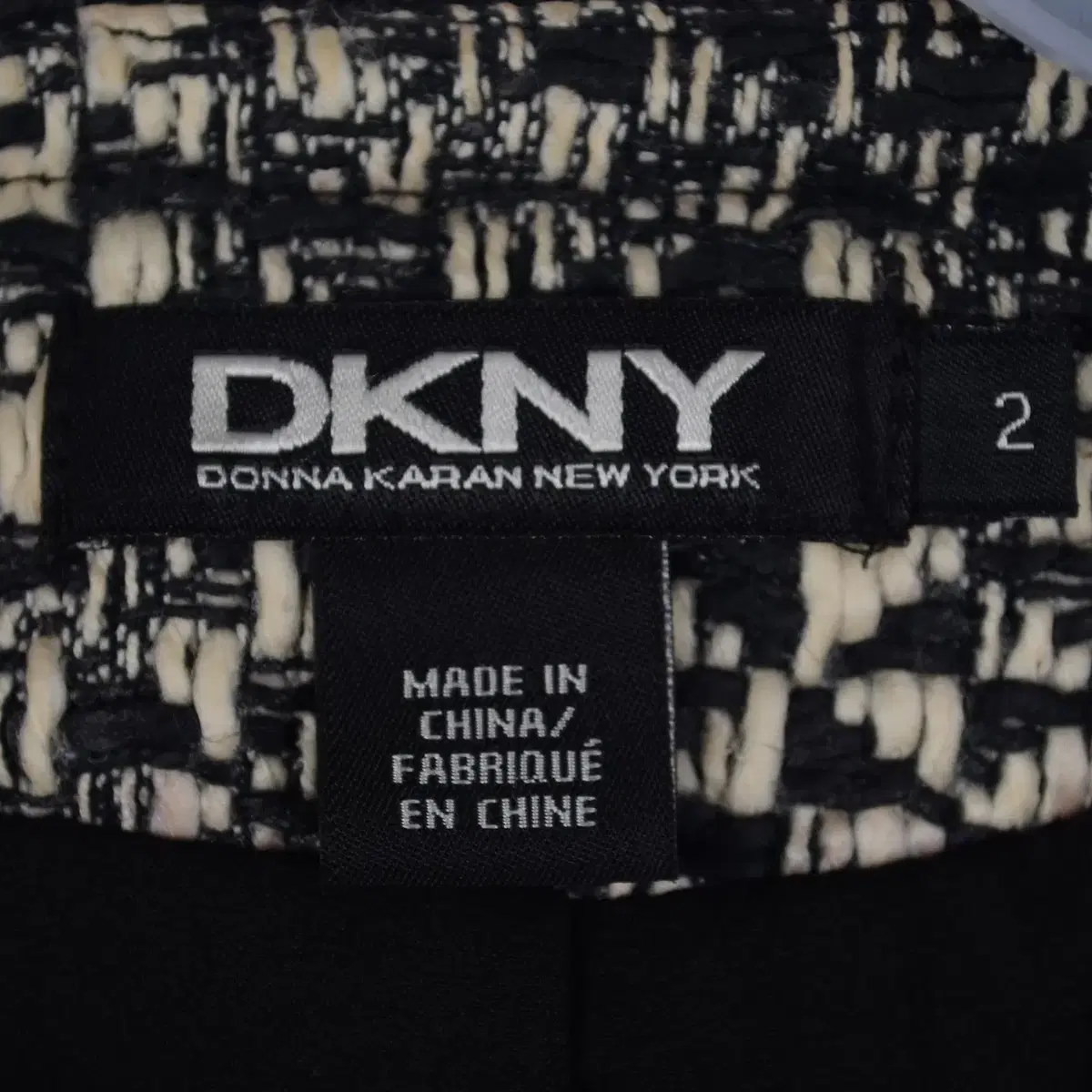 DKNY 노카라 자켓 여성S 숏자켓 OT10465