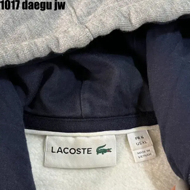 US XL LACOSTE ZIPUP 라코스테 집업