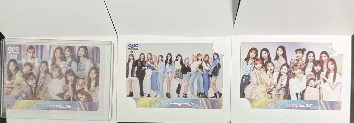 아이즈원 컬러그램톡 포토카드