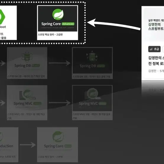 김영한 강의 스프링 로드맵 인프런 양도