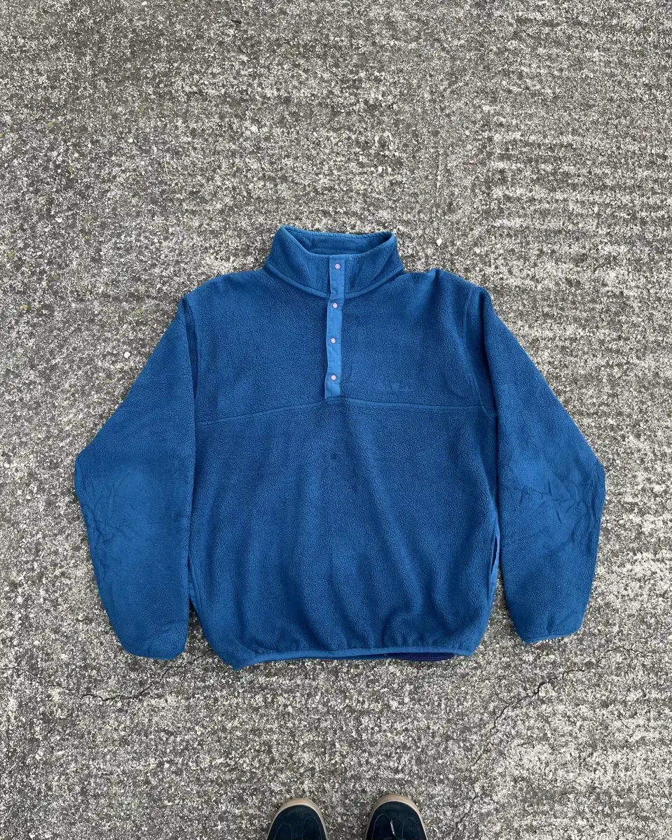 80-90s L.L.Bean fleece 1/4 zip