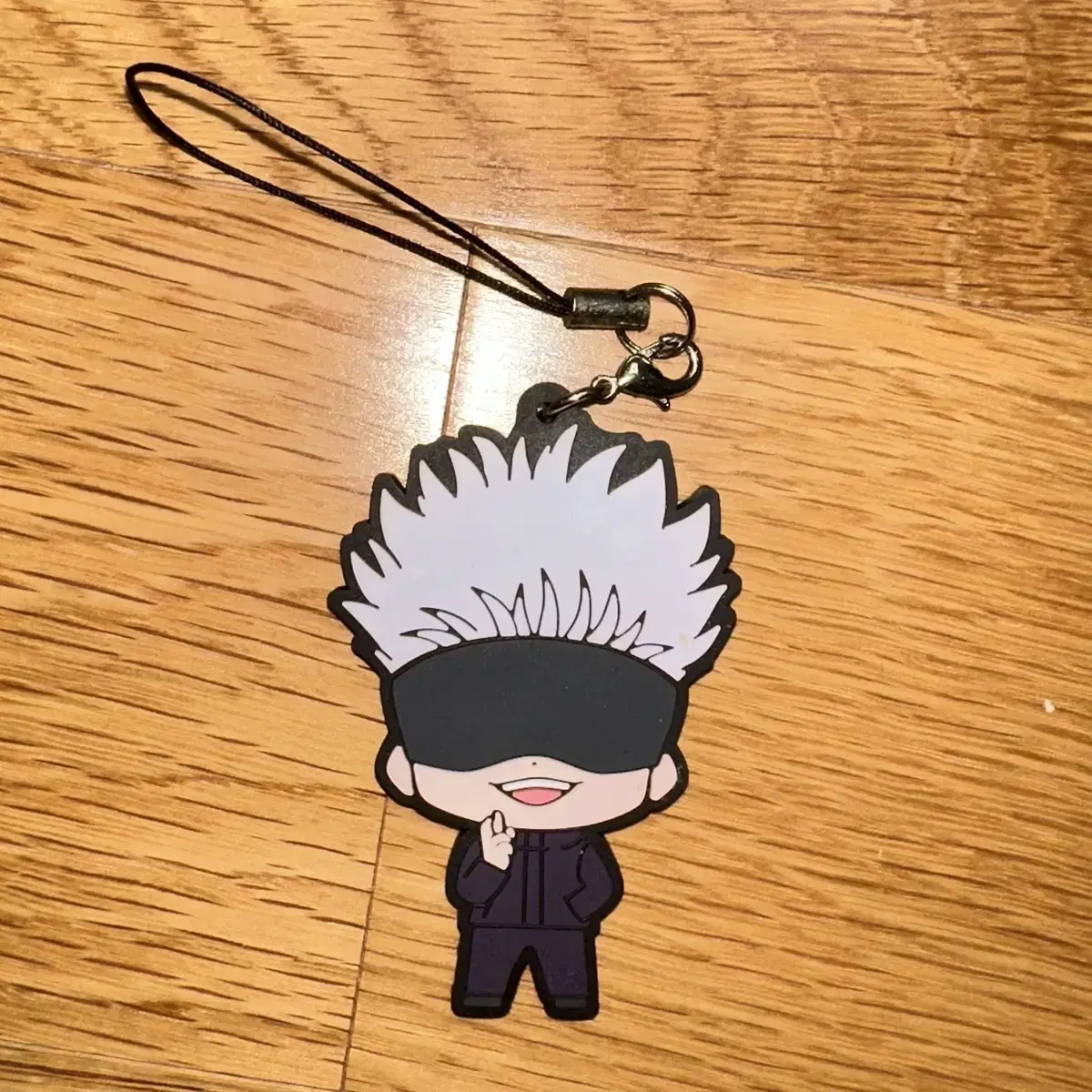 Zuu Spinning Gojo Satoru Keyring