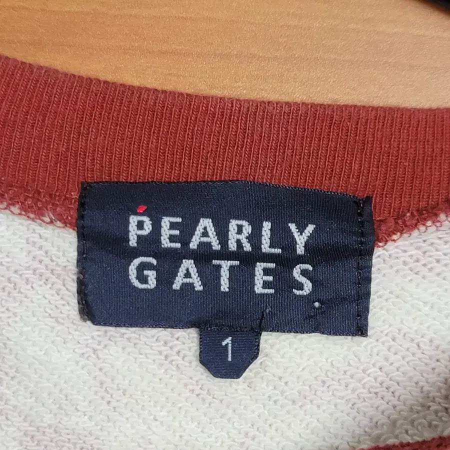 PEARLY GATES 파리게이츠 여성 패턴무늬 맨투맨