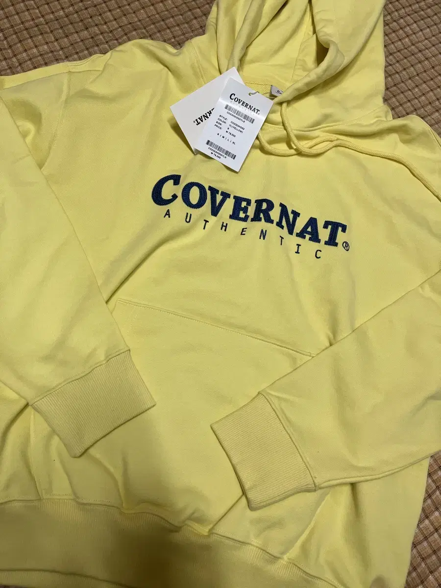 covernat hoodie yel s