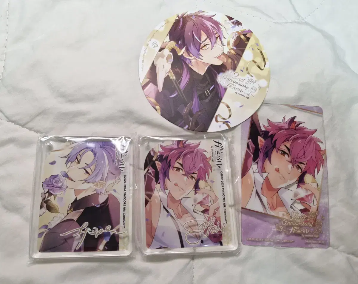 Nocanibal Q: Morpheus Corrotta, Morpheus Photocard, Rin Coaster