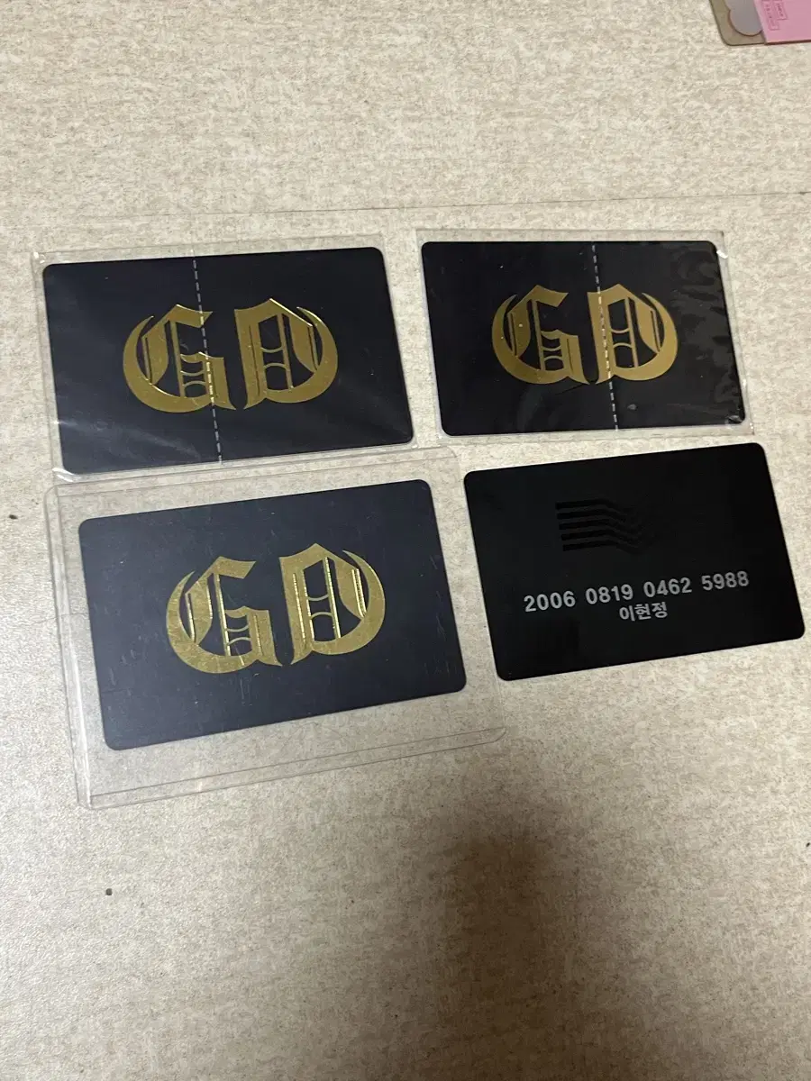 G-Dragon G-Daddy Big Bang Family Card