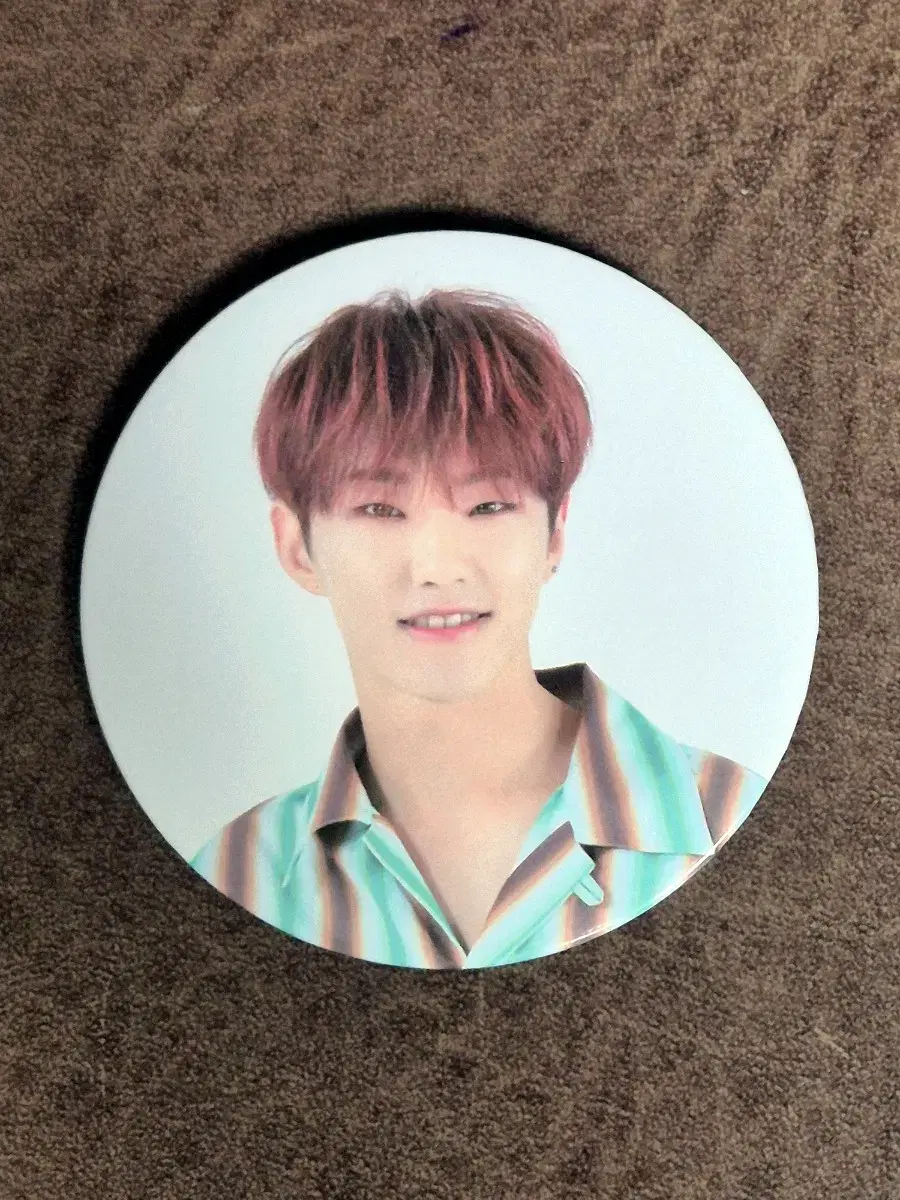 Seventeen hoshi wts the canbadge!