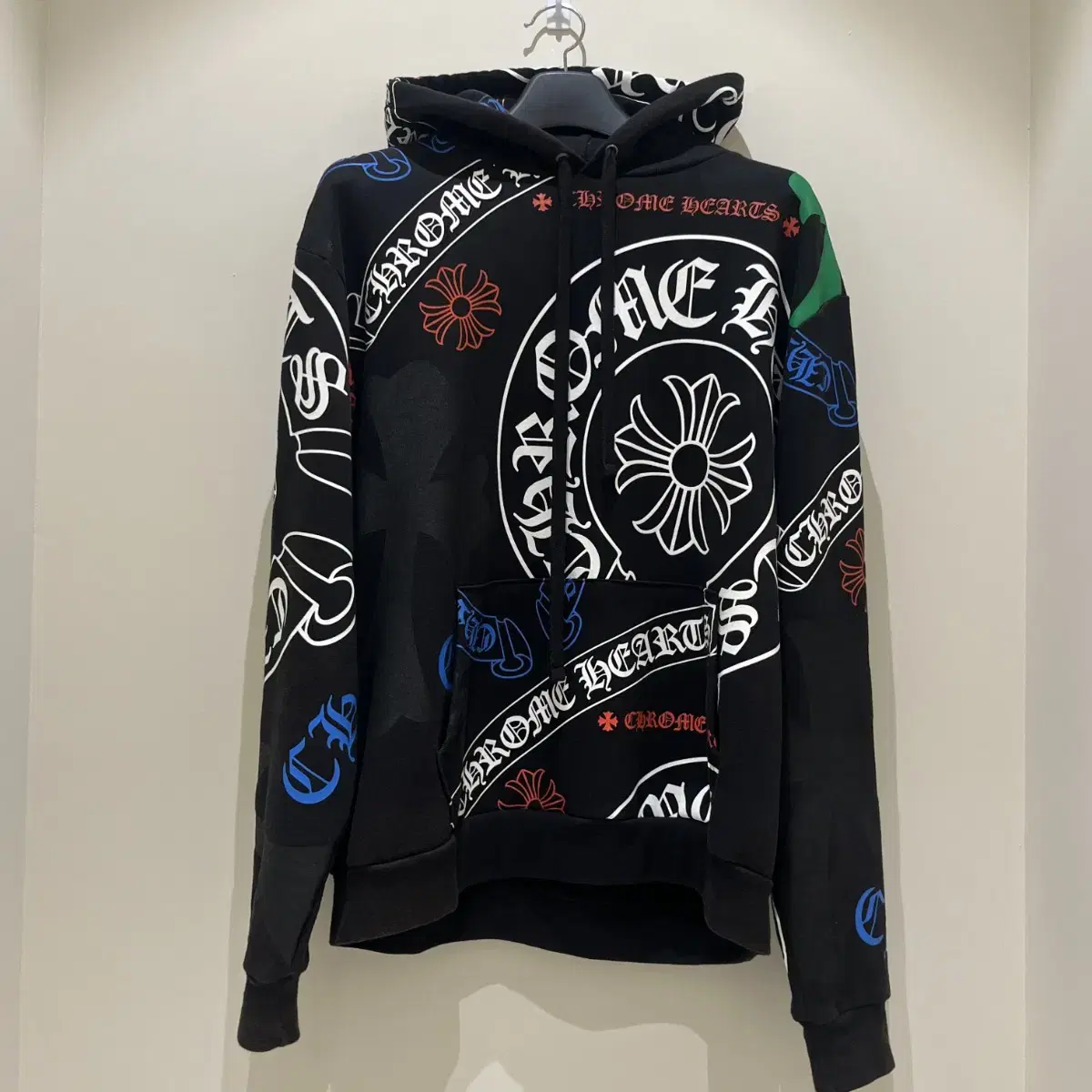 [A-Grade/Genuine] Chrome Hearts Multi-Logo Hoodie