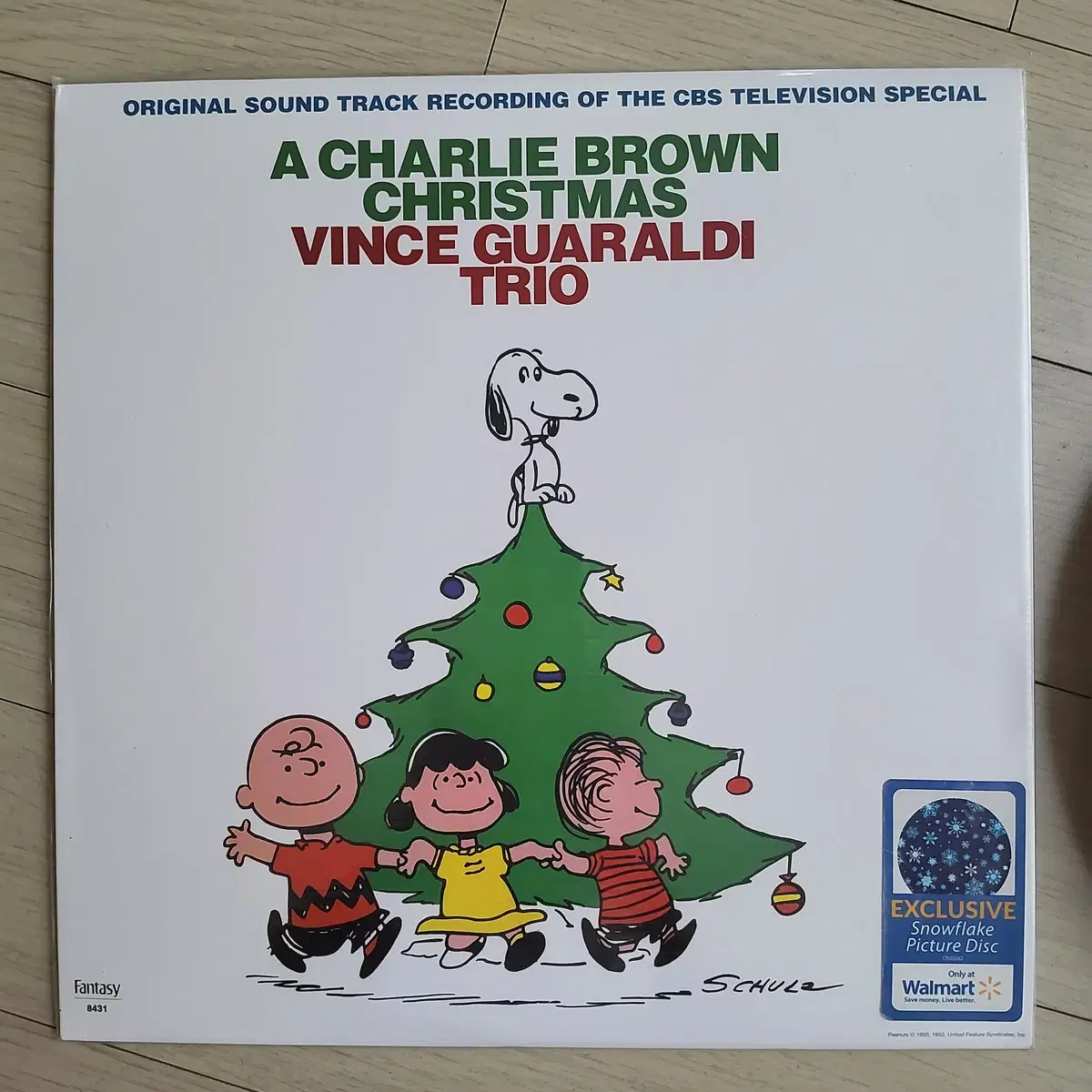 빈스 과랄디 Vince Guaraldi 찰리 브라운 크리스마스 눈꽃 LP