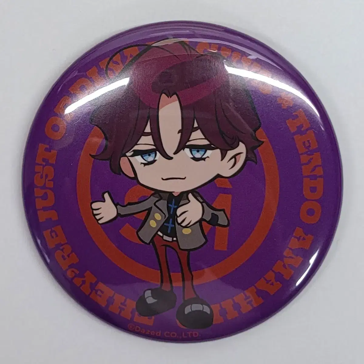 Charisma House Tendo Amahiko Can Badge