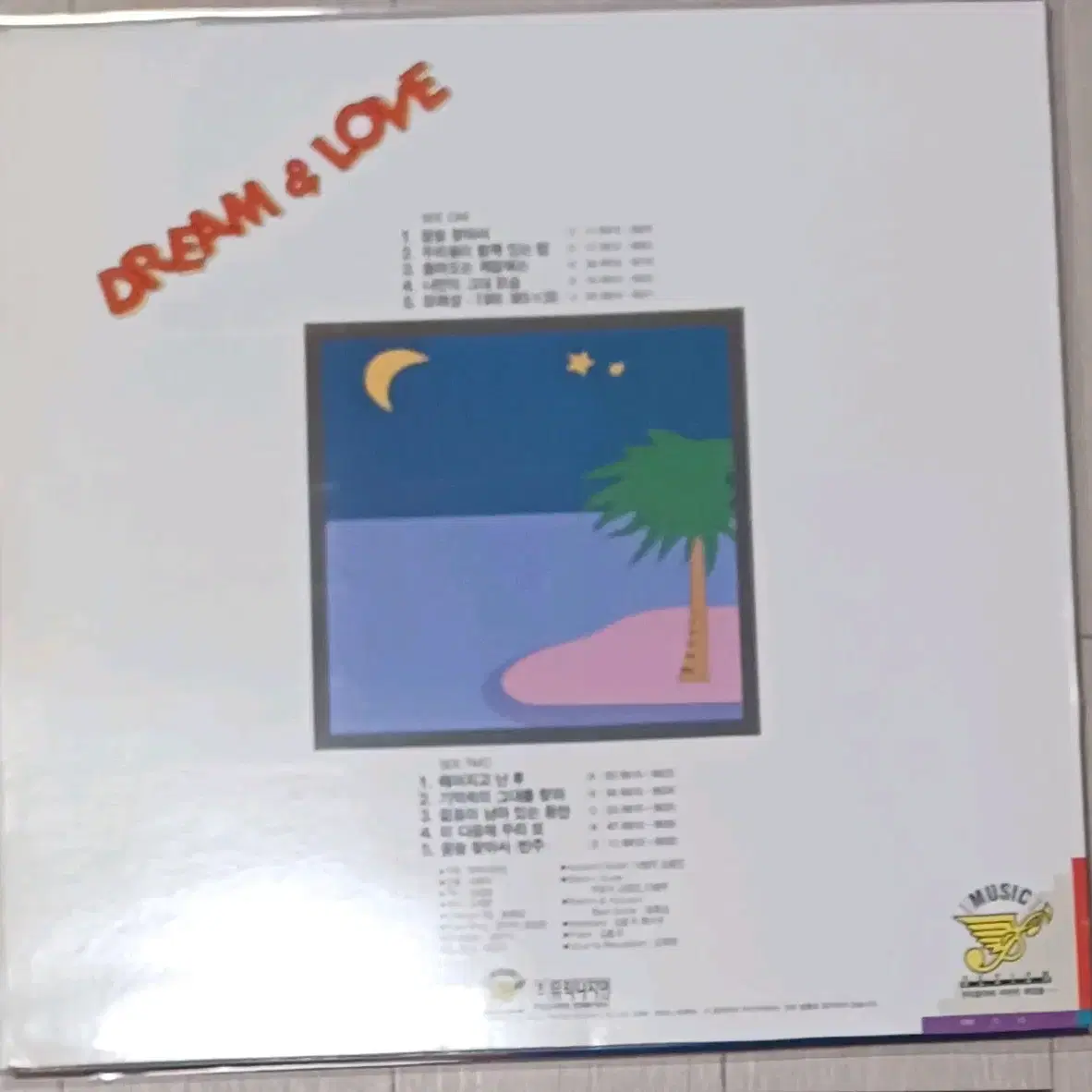 오석준LP 88년초반 DREAM & LOVE MINT