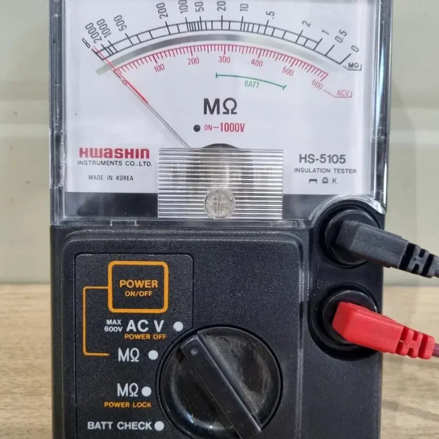 화신계기 HS-5104 Insulation Tester 절연 테스터