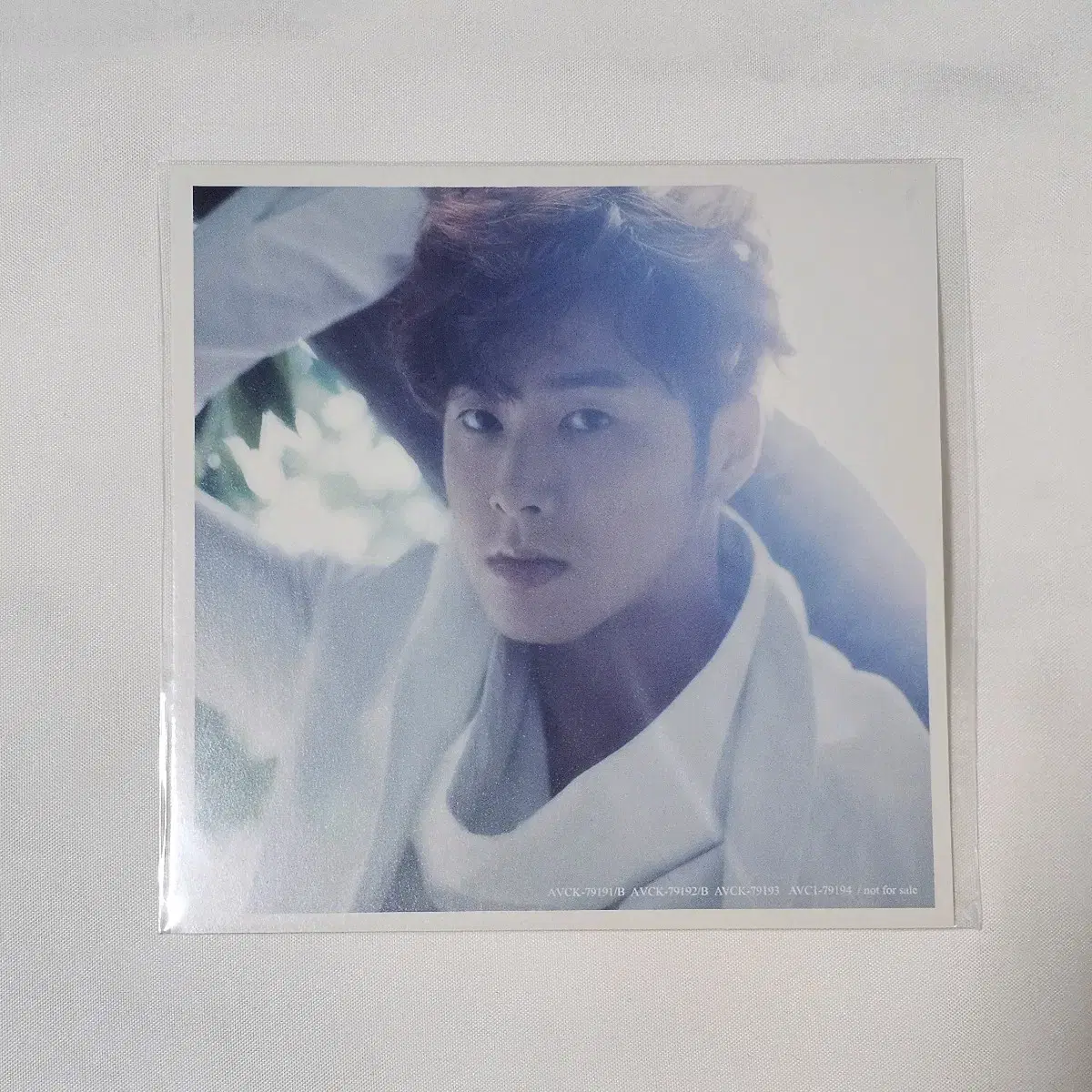 U-Know Yunho tvxq Japan album TREE Jacket Size Card