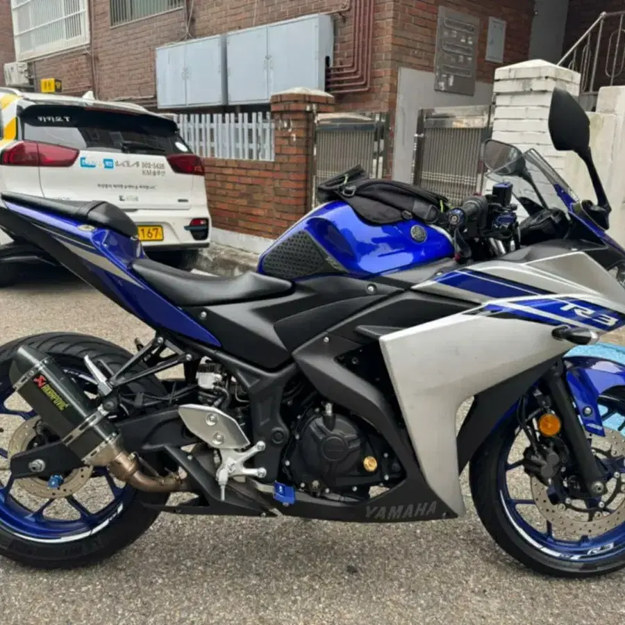 야마하 yzf r3 17년형 풀튜닝 abs 팝니다