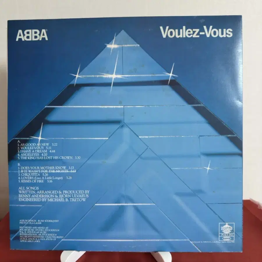 (민트급 알판)ABBA - Voulez-Vous(LP)