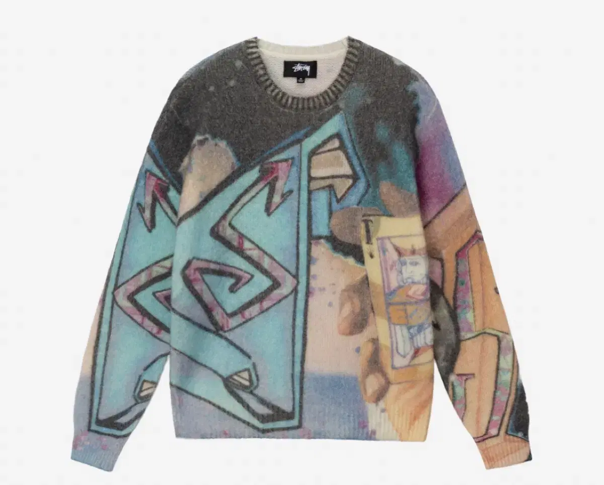 Stussy Goldie Sweater Multi M