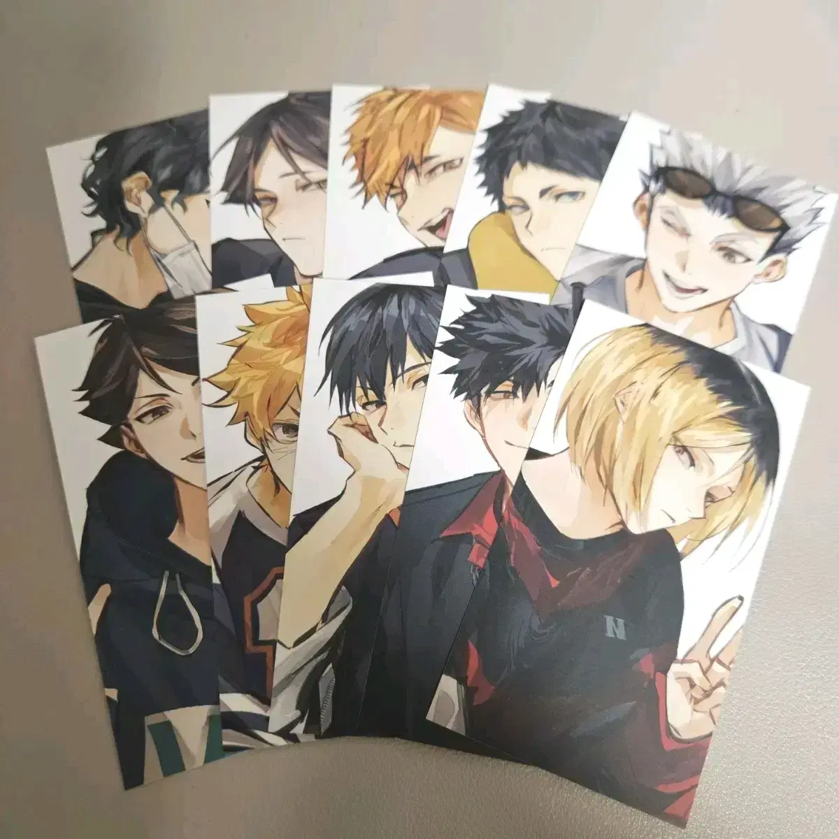 haikyuu ichilnim unofficial goods photocard photocard bulk sells