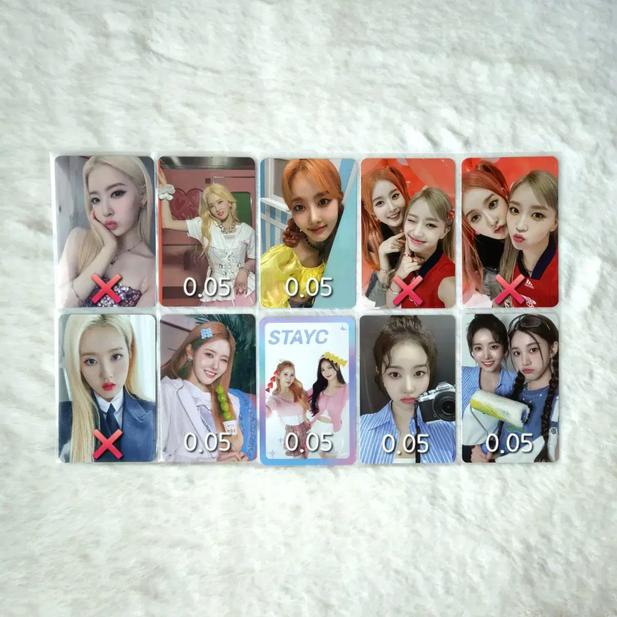 Stayc sieun photocard Alpo Run to U Teddy Bear Toothpaste weverse fanmeeting Sweet Kit