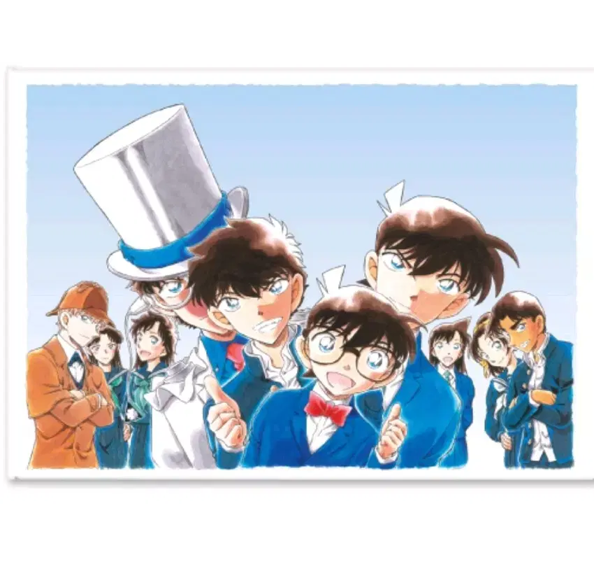 Detective Conan Magikaito Zuu Boys Sunday Cover Canvas Art