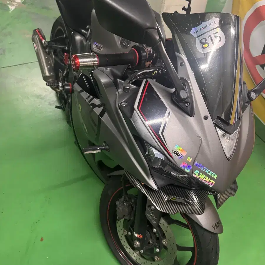 야마하 YZF R3 2016년식+슈트 장갑 포함