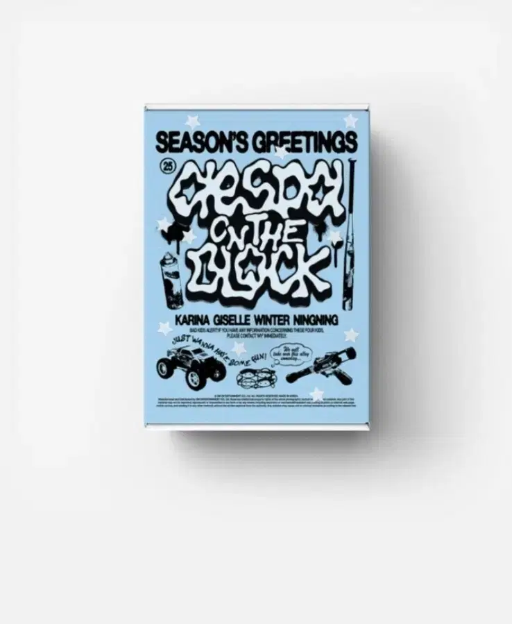 Lowest price with pre-order benefit ) aespa seasons greetings buncheol