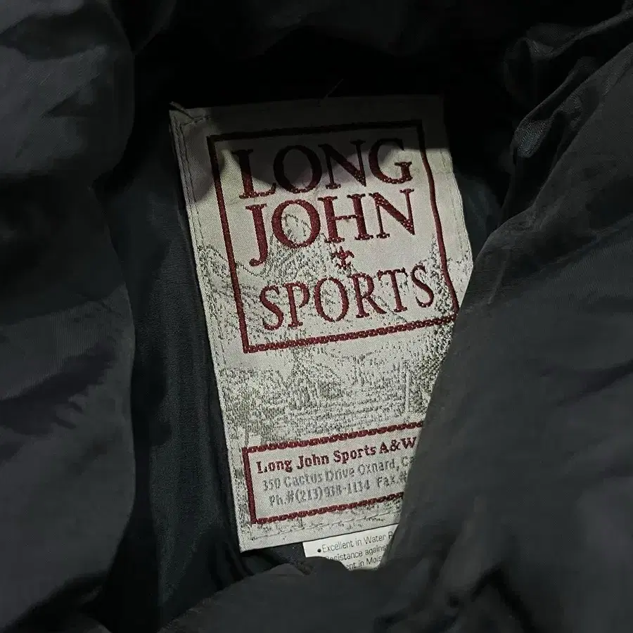 LONG JOHN SPORT 빈티지 다운 패딩