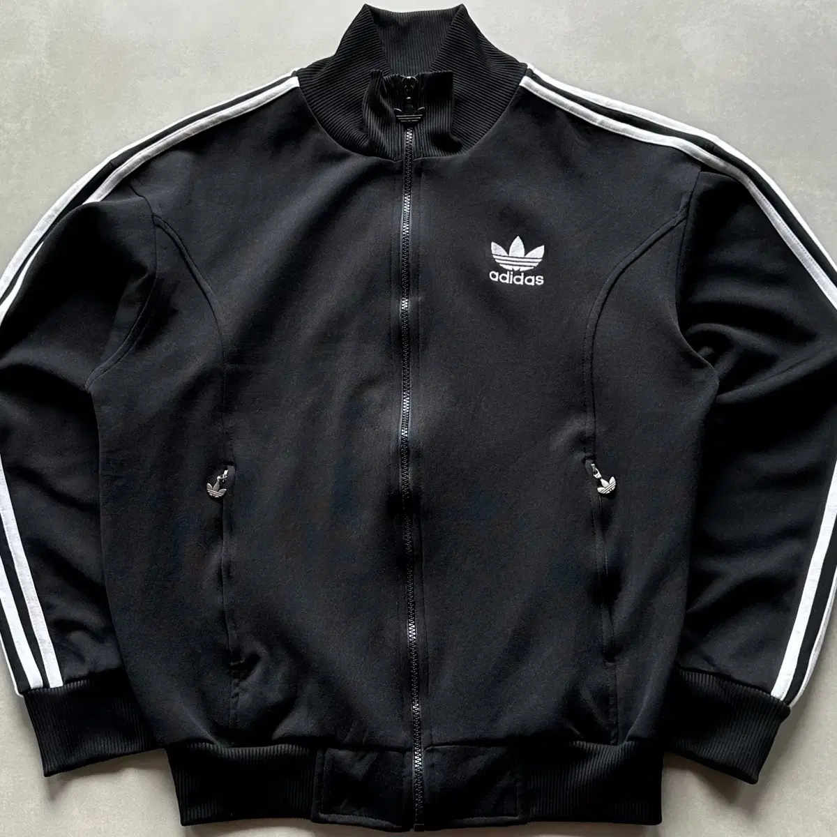 [M-L]Adidas Firebird Black Track Top Jersey