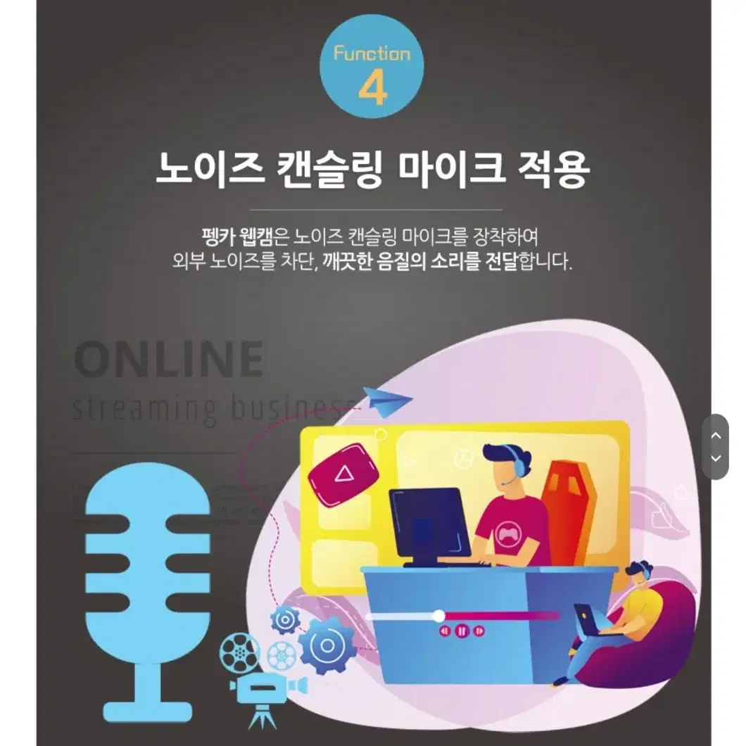 [새상품] 펭카 웹캠 PCWEB200A