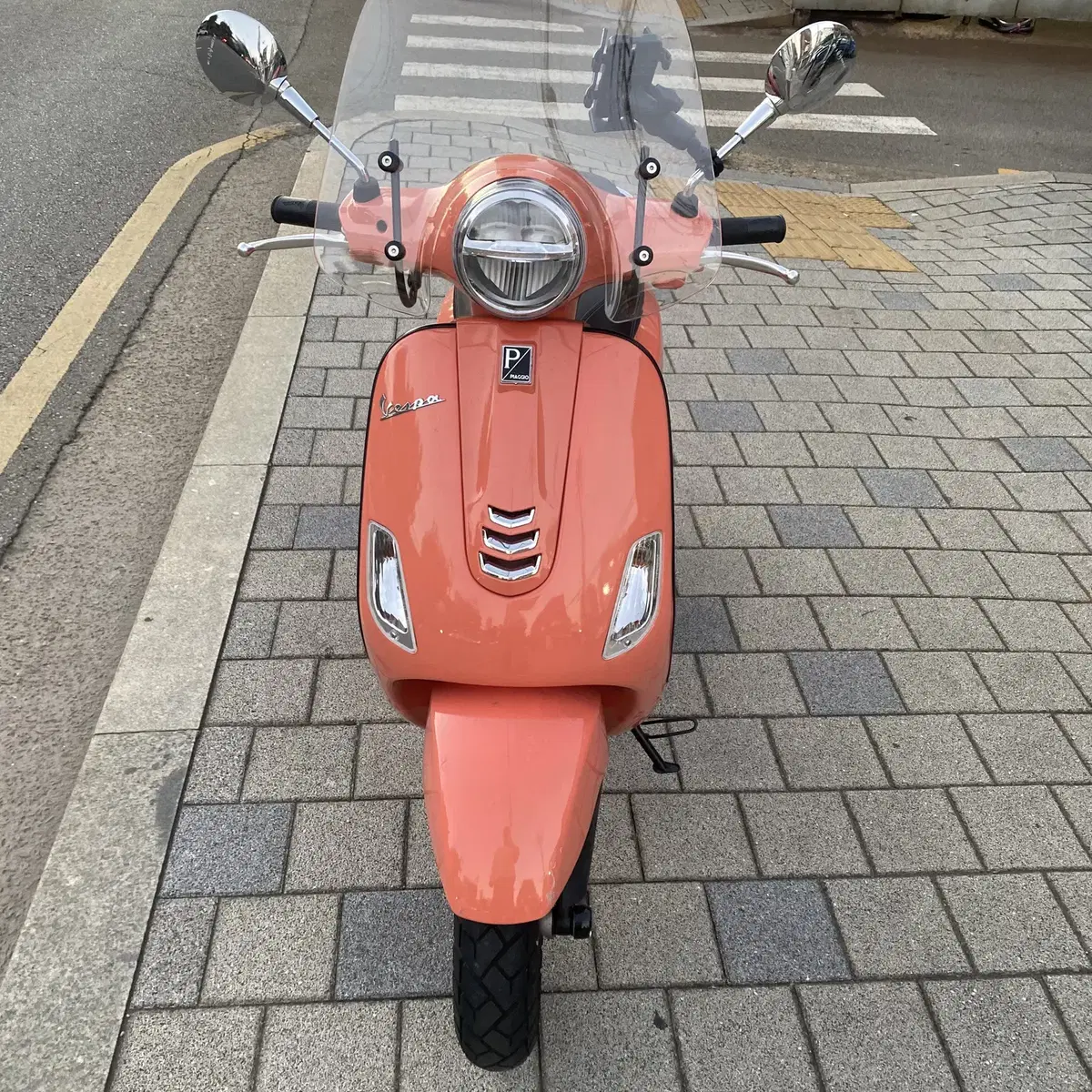 베스파 vespa lx 125 핑크 코랄 스쿠터 판매