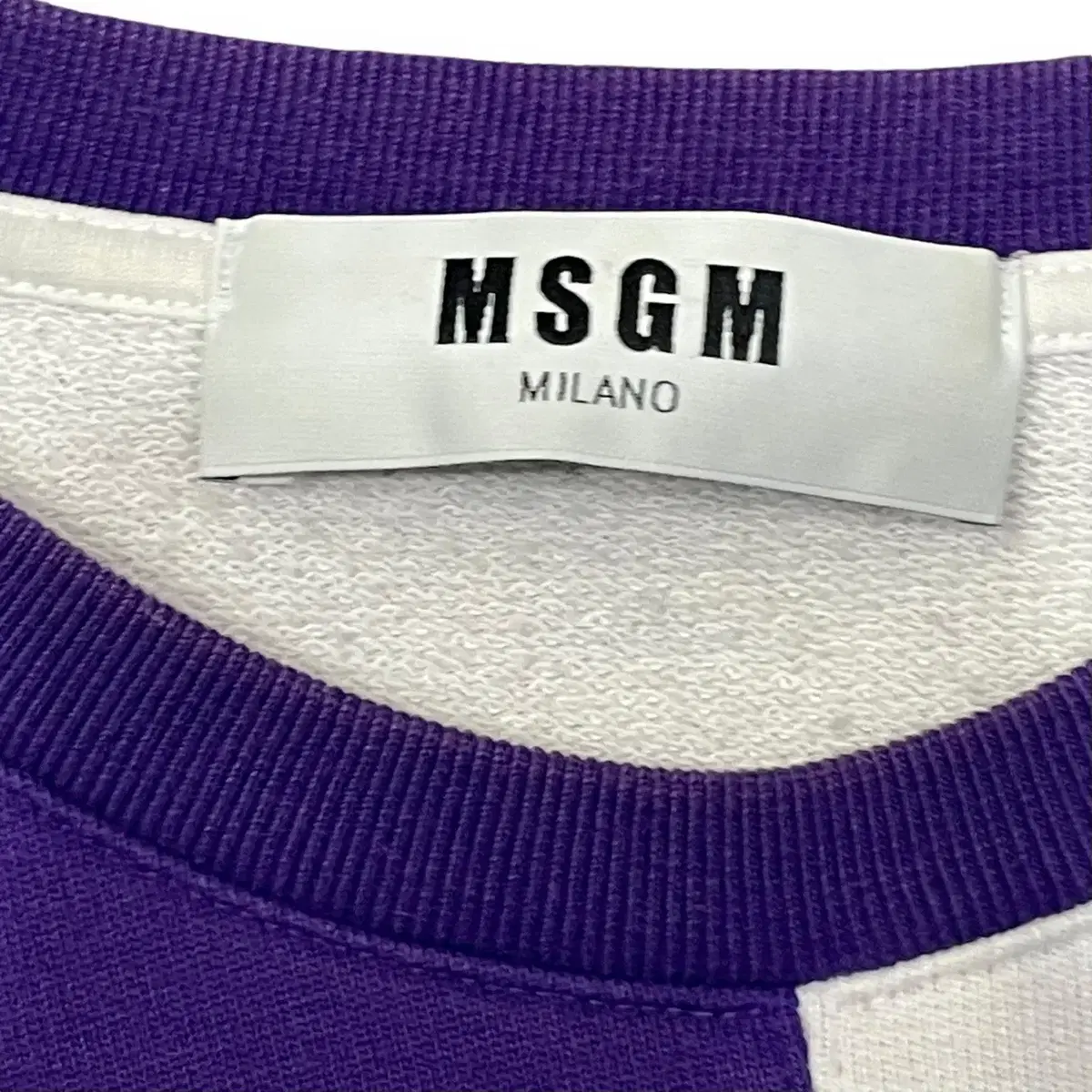 MSGM 빅로고 맨투맨