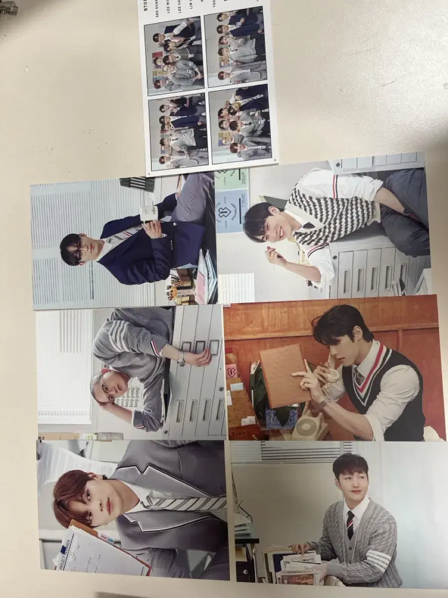 BTOB 5 kit postcard