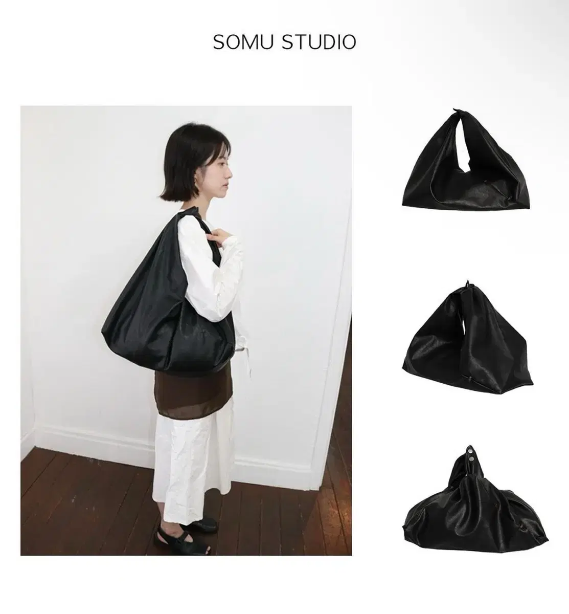 SOMU borigami bag_ black